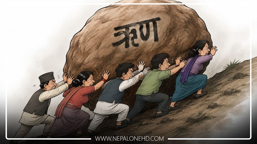 ऋण तिर्न फेरि ऋण ?