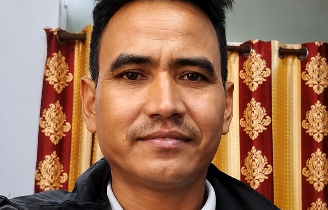 नेकपा (बहुमत) का नेता तिलक पुन पक्राउ