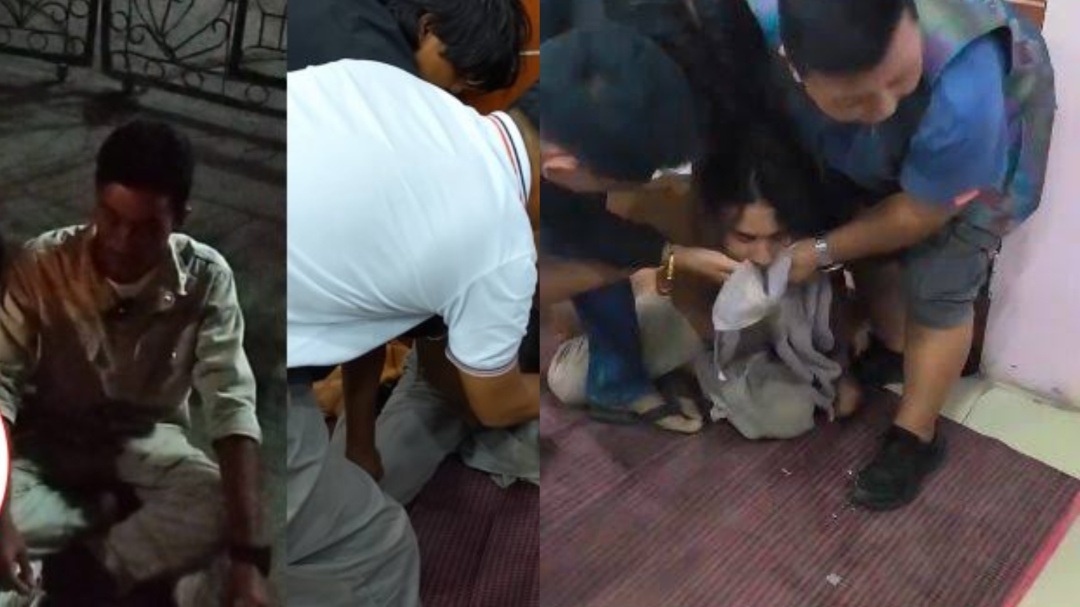 शिक्षक माग्दा धरानमा बबण्डर, मेयरकै कार्यकक्षमा विद्यार्थीले खाए फिनेल