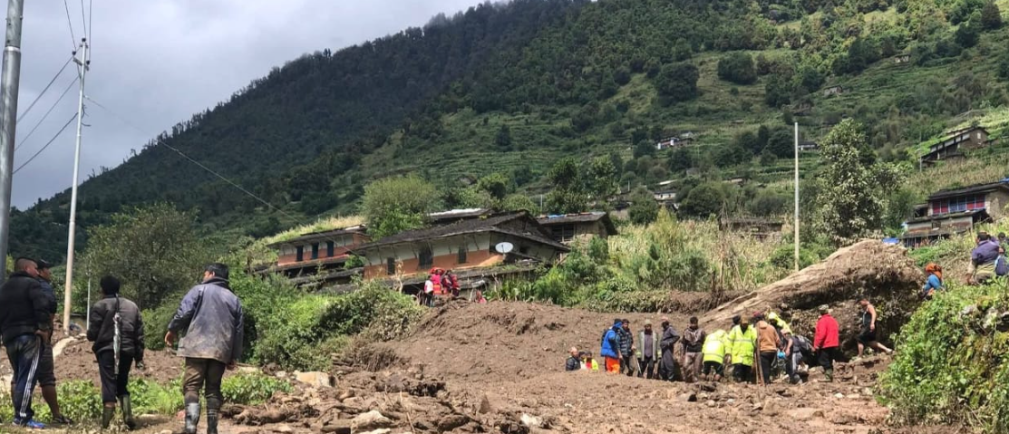 बागलुङ पहिरोः मृतकको सङ्ख्या १२ पुग्यो