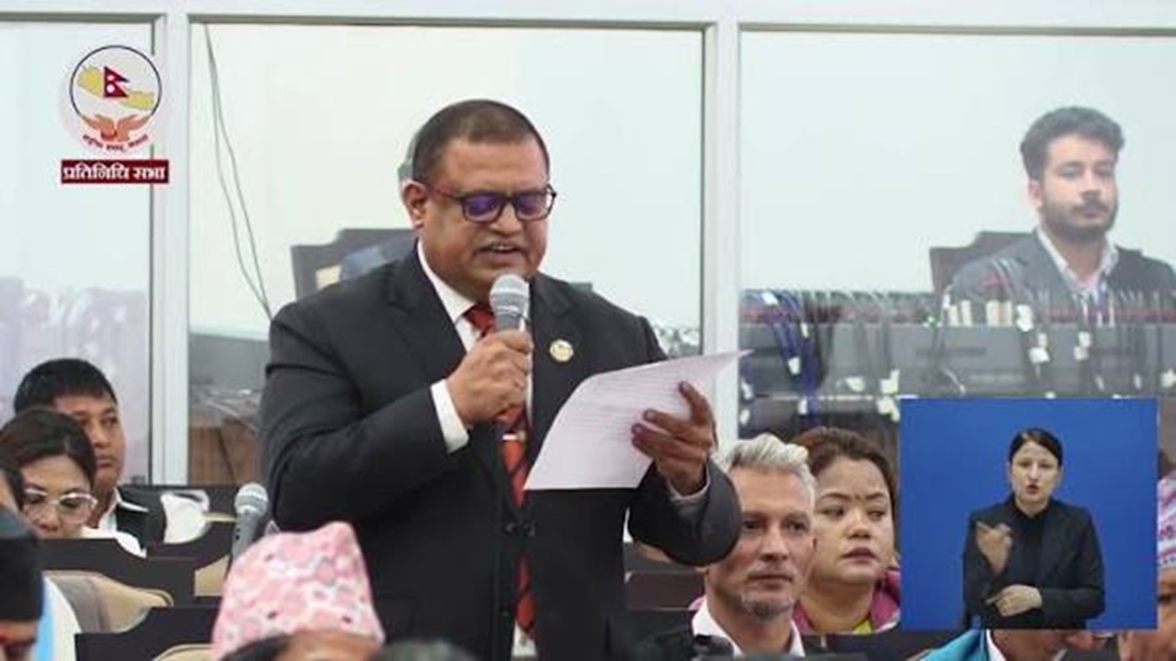 महासभामा जलवायु मुद्दा उठाउँदा क्षतिपूर्तिभन्दा तथ्य र तथ्यांकमा जोड दिन सांसद रेग्मीको सुझाव