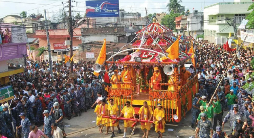आज भाद्र कृष्ण नवमी : श्रीकृष्ण रथयात्रा एवं शोभा यात्रा गरिँदै