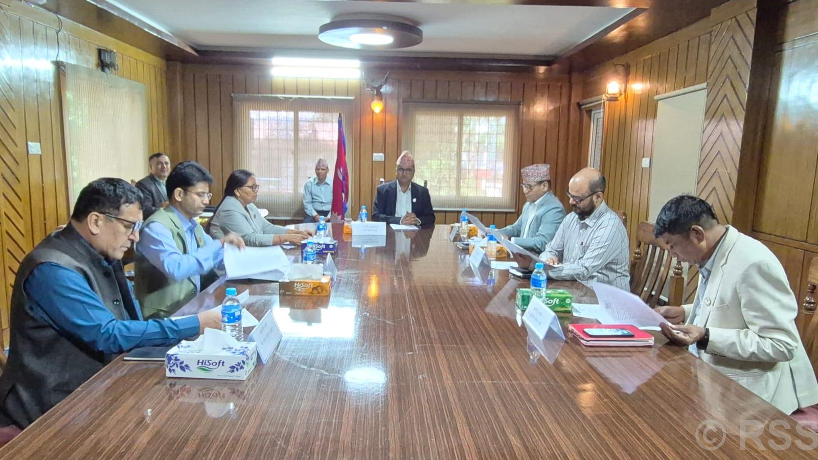 बजेट निर्माण प्रक्रिया तत्काल अगाडि बढाउने प्रदेश सरकारको निर्णय