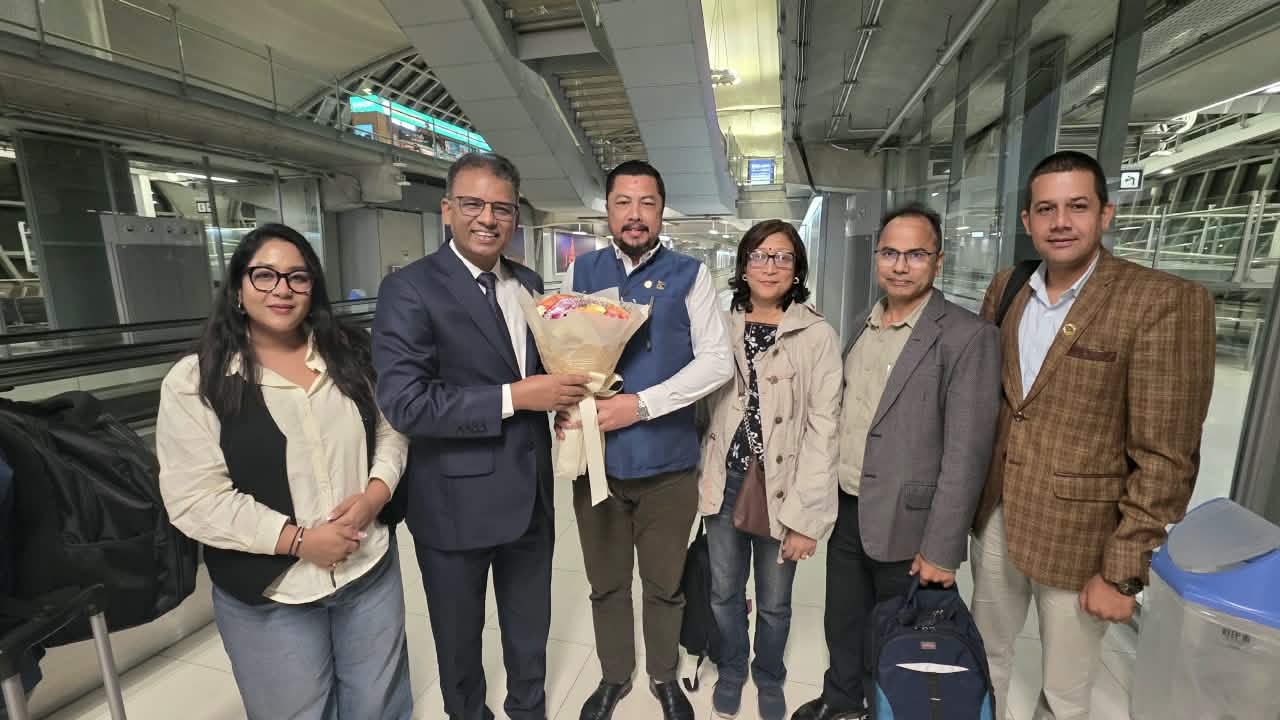 एसिया प्यासिफिक मन्त्रीस्तरीय सम्मेलनमा सहभागी हुन ऊर्जामन्त्री श्रेष्ठ बैंककमा