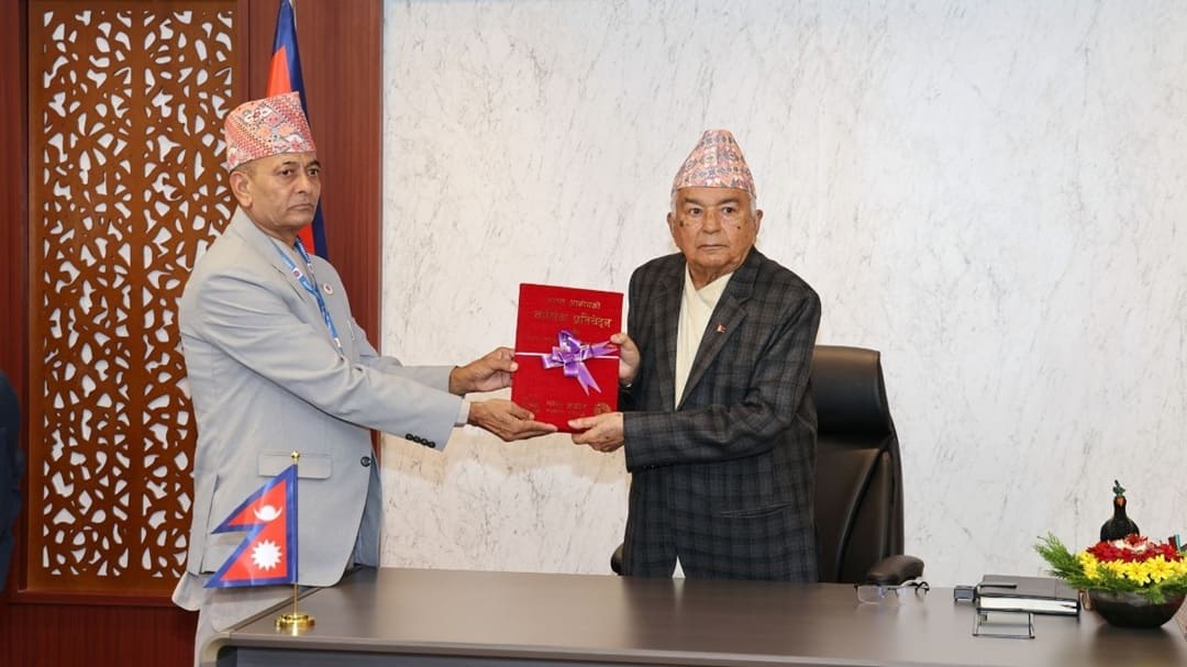 राष्ट्रपतिसमक्ष भाषा आयोगको वार्षिक प्रतिवेदन पेस