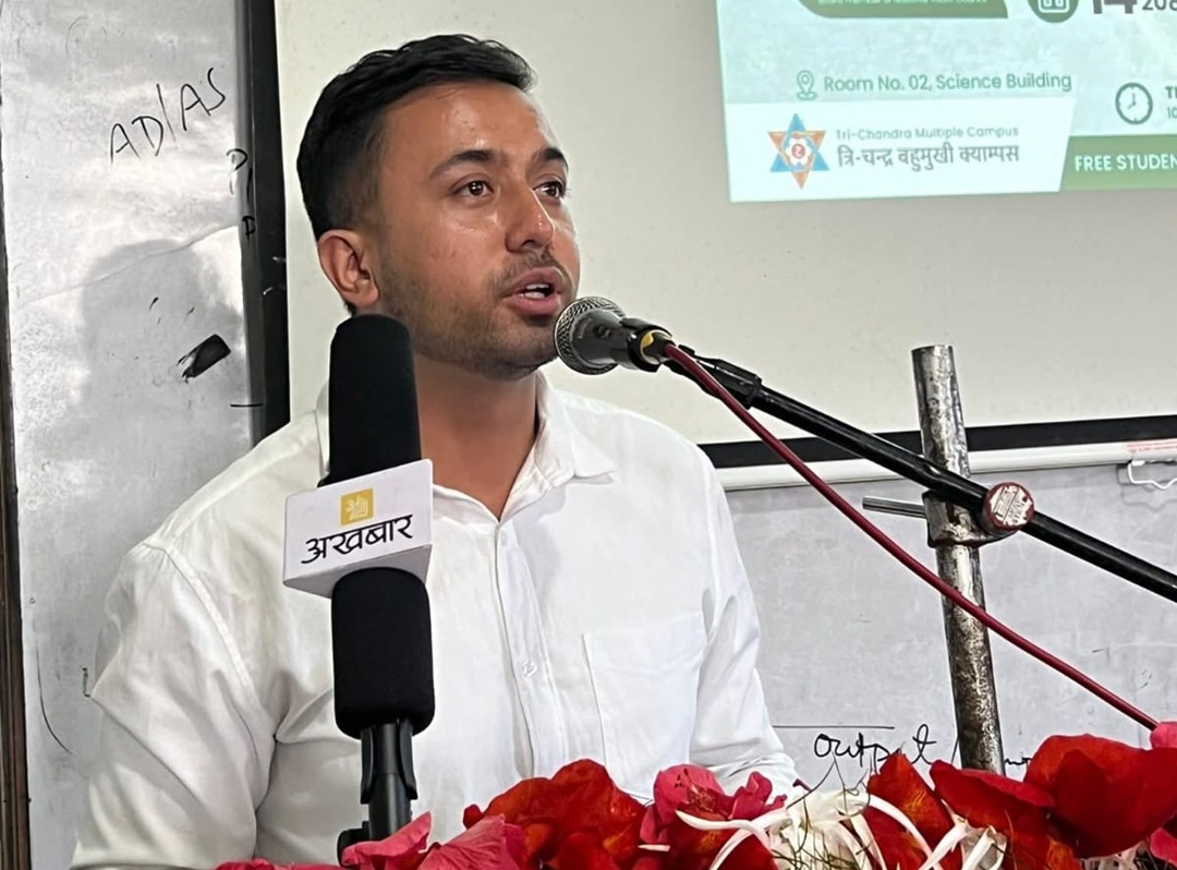 त्रिचन्द्र क्याम्पसका स्ववियु सचिव आशिष गिरी महाधिवेशन प्रतिनिधिमा निर्वाचित