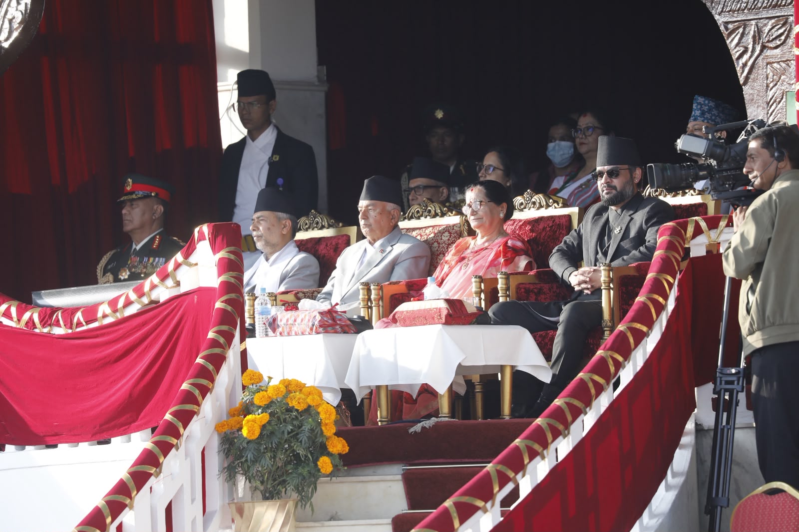 टुँडिखेलमा सम्पन्न भयो फूलपाती बढाइँ समारोह, राष्ट्रपति र प्रधानमन्त्री सहभागी