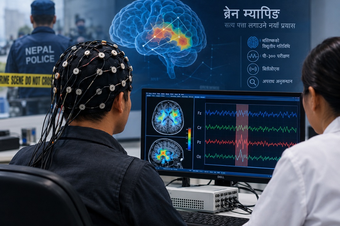 अपराध अनुसन्धानमा ब्रेन म्यापिङ : नेपालमा अभ्यास र चुनौती
