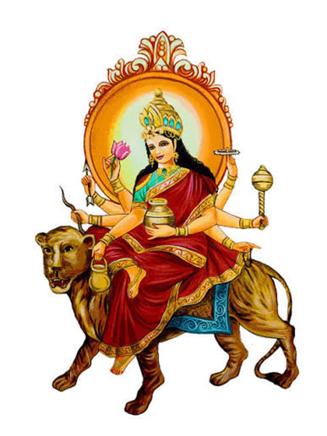 नवरात्रिको चौथो दिन आज देवी कुस्माण्डाको पूजा गरिँदै