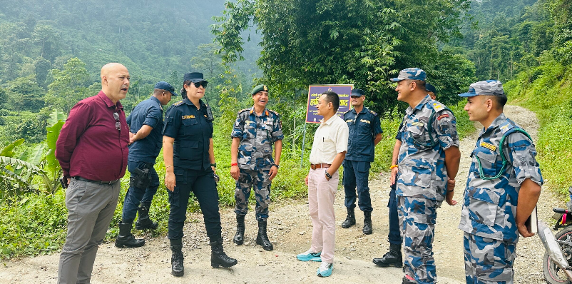 अवैध चोरी–निकासी नियन्त्रण गर्न सीमावर्ती क्षेत्रमा सुरक्षा गस्ती तीव्र