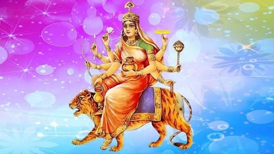 नवरात्रको चौथो दिनः कुष्माण्डा देवीको पूजा आराधना गरिँदै