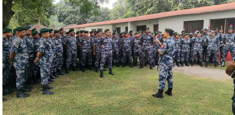 सीमा अपराध नियन्त्रणमा निर्मम हुन सशस्त्र प्रहरी महानिरीक्षक पौडेलको निर्देशन