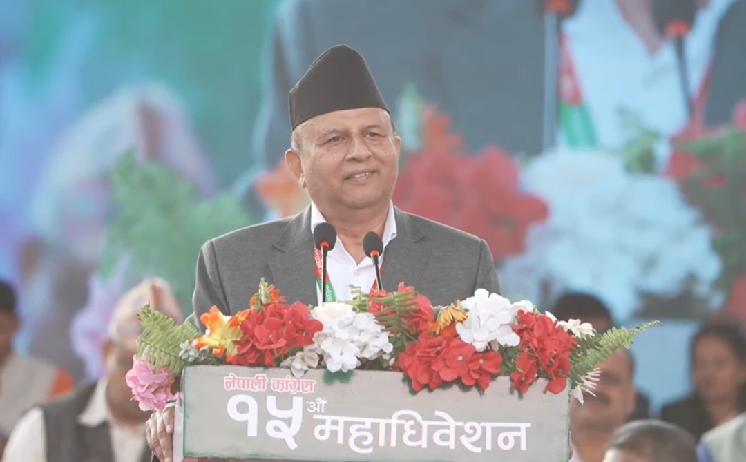 लोकतन्त्र, सार्वभौमसत्ता, विकास र समृद्धिका लागि कांग्रेससँग मिलेर काम गर्न एमाले तयार छ – शंकर पोखरेल