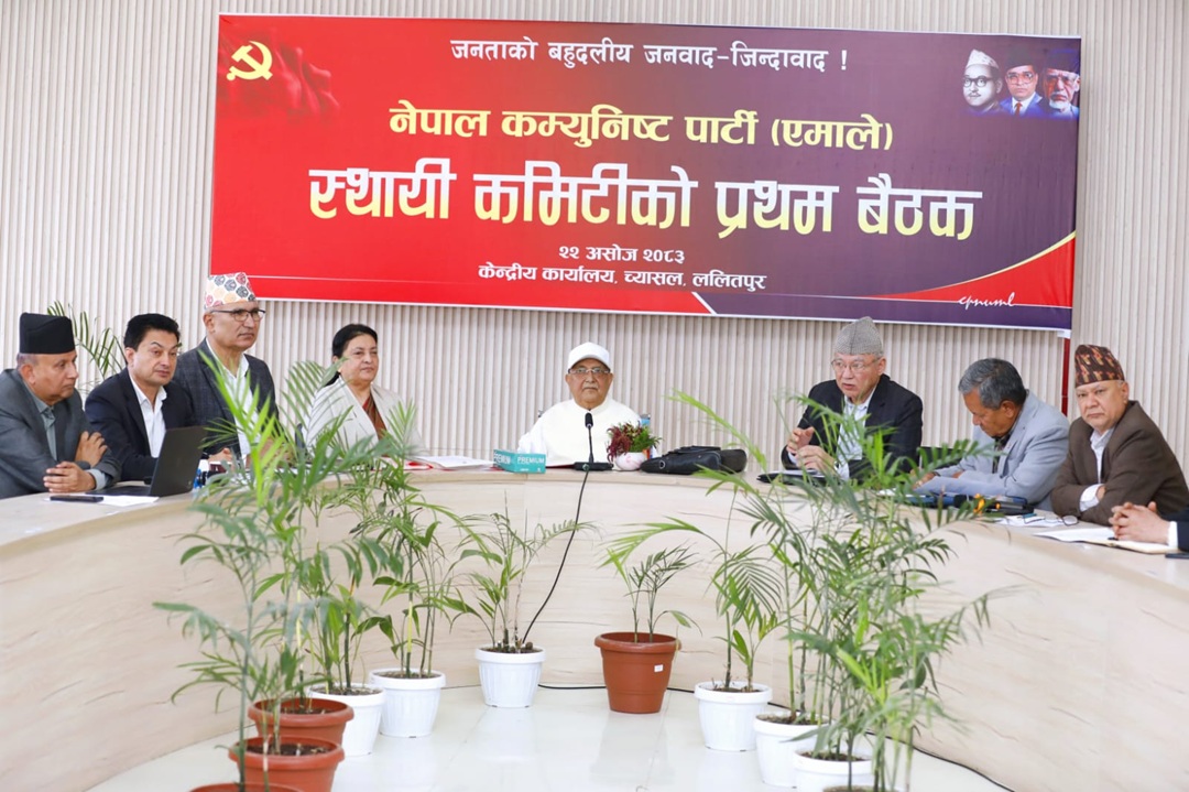 ओलीको दायाँ विद्या, बायाँ बादल; महासचिव पोखरेलको कुर्सी किन सर्‍यो पर?